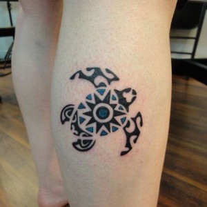 tattoo tortuga maori
