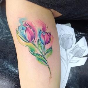 Tatuajes de Flores para mujeres ✓ LOS MEJORES DISEÑOS 2023